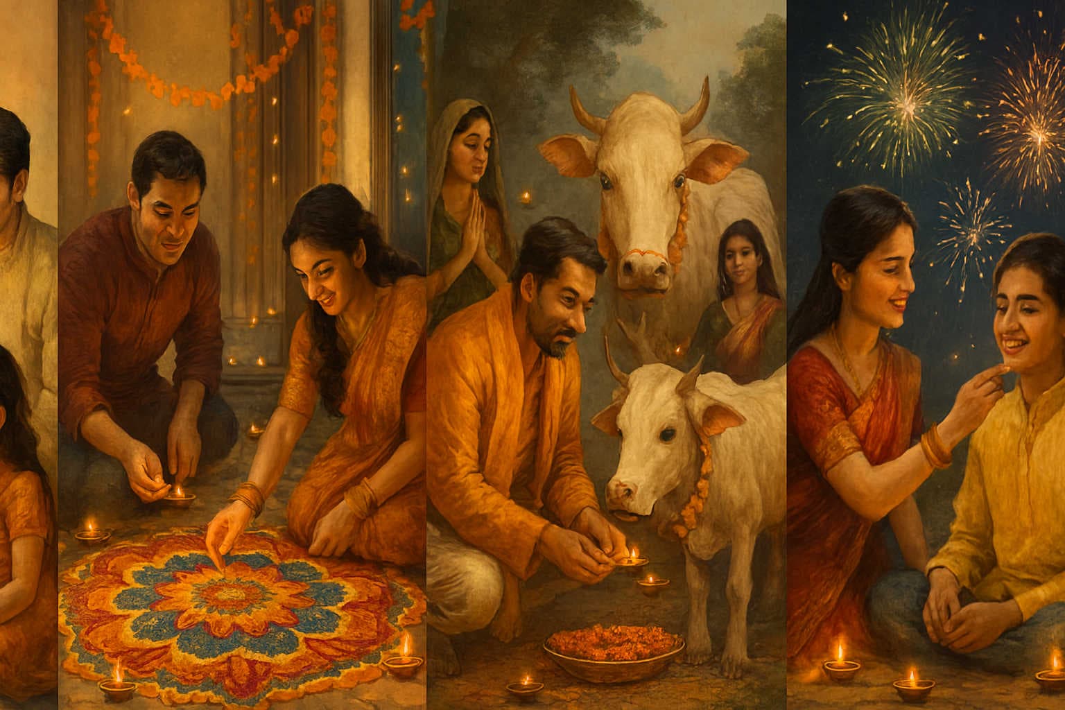 5 Days of Diwali Explained with Meaning