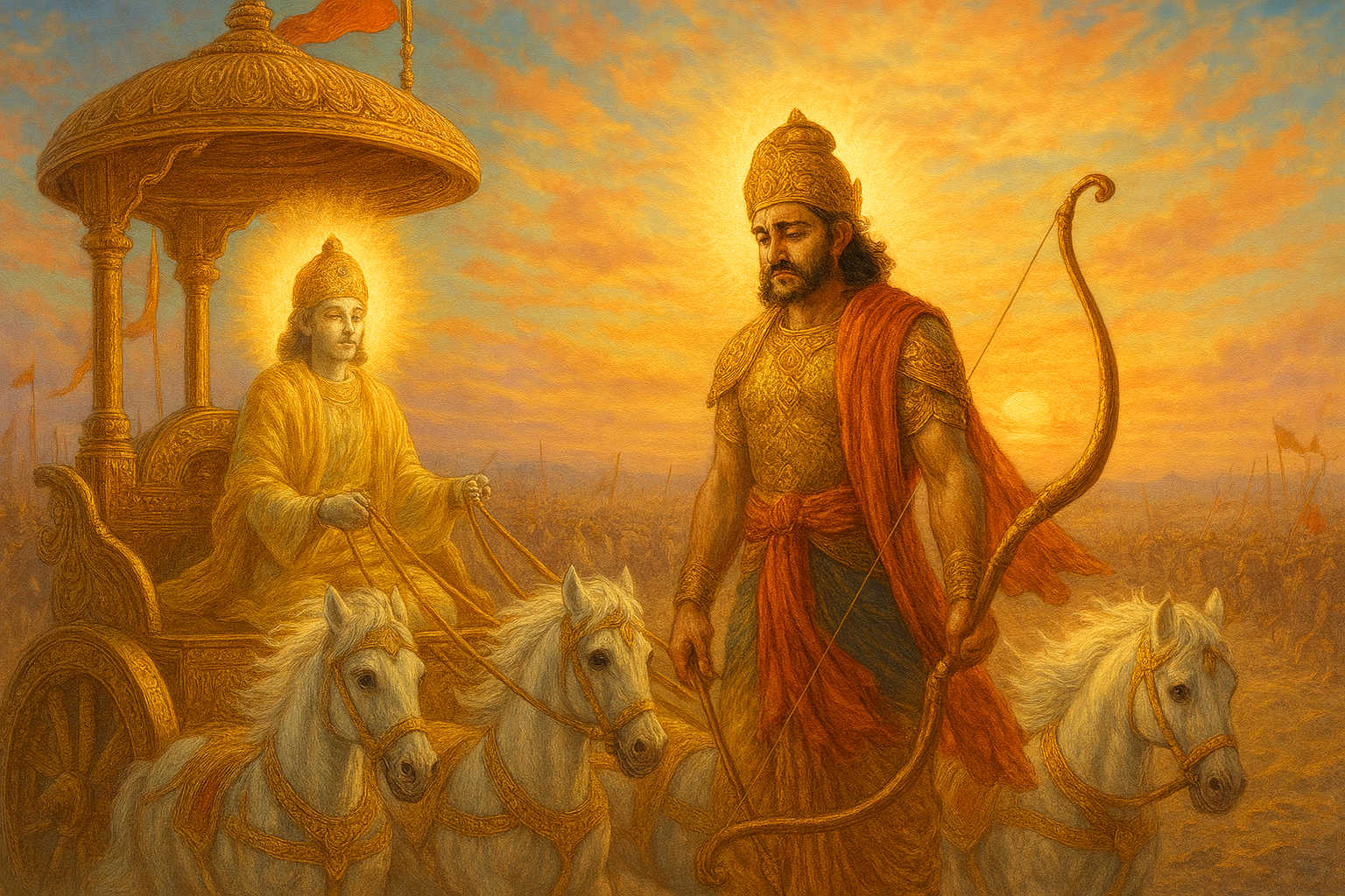 Arjuna’s Dilemma – Bhagavad Gita Begins