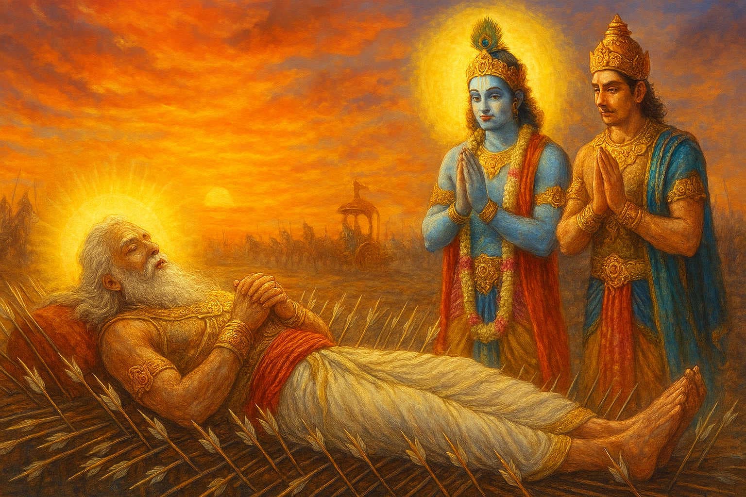 Bhishma’s Vow and Fall