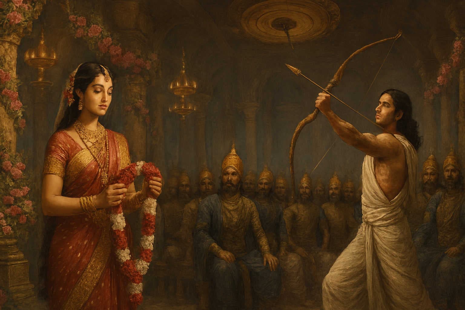 Draupadi’s Swayamvar