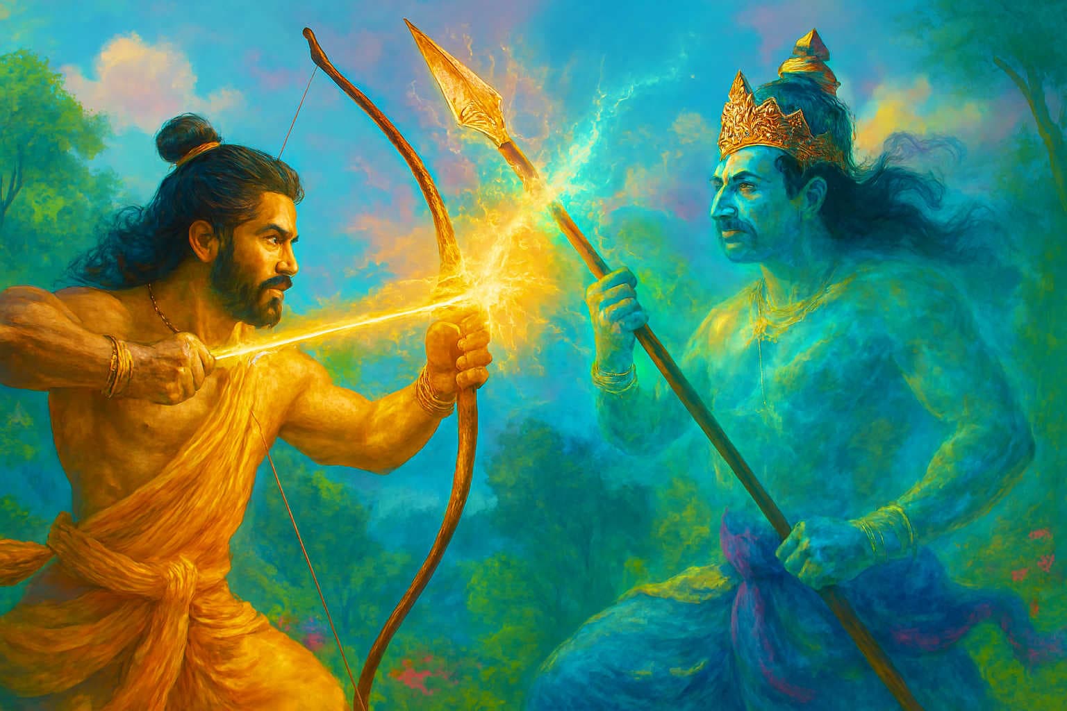 Indrajit and Lakshman’s Battle