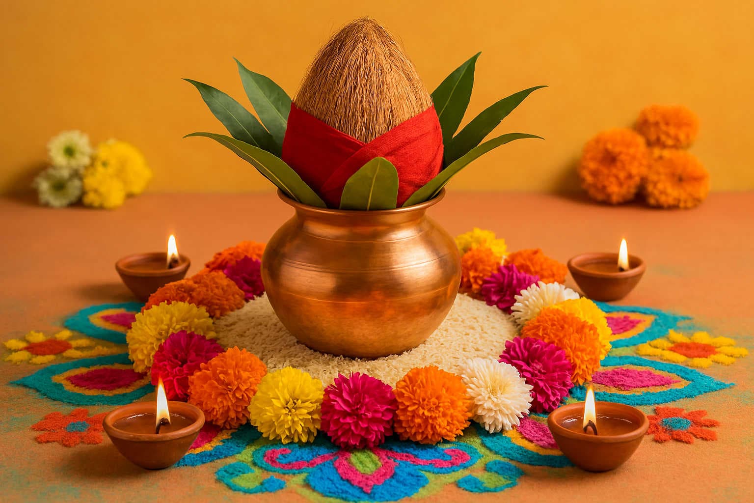 Kalash Sthapana – First Ritual of Navratri