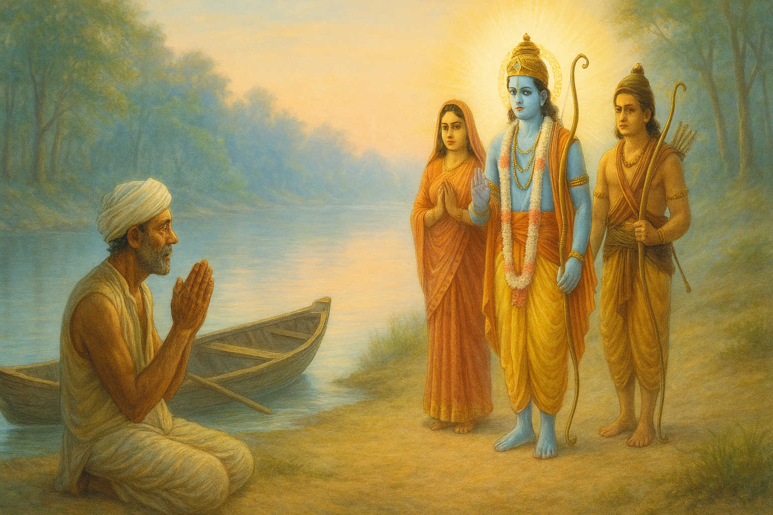 Kewat's Devotion and the Boat Ride