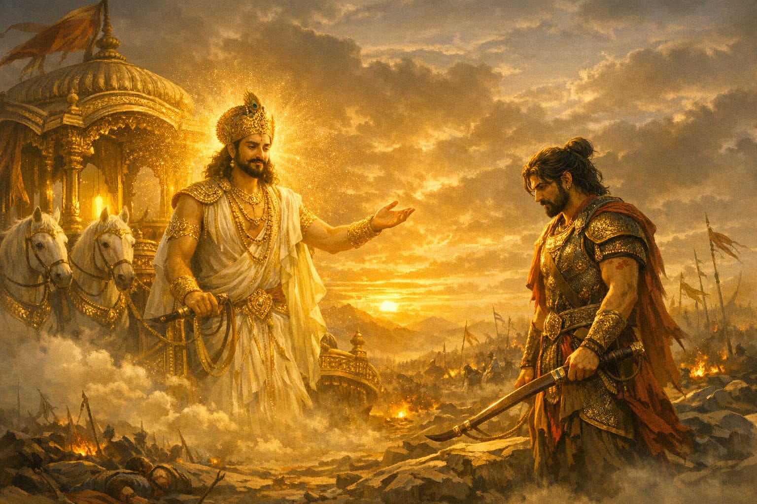 Krishna's Message on Detachment and Duty