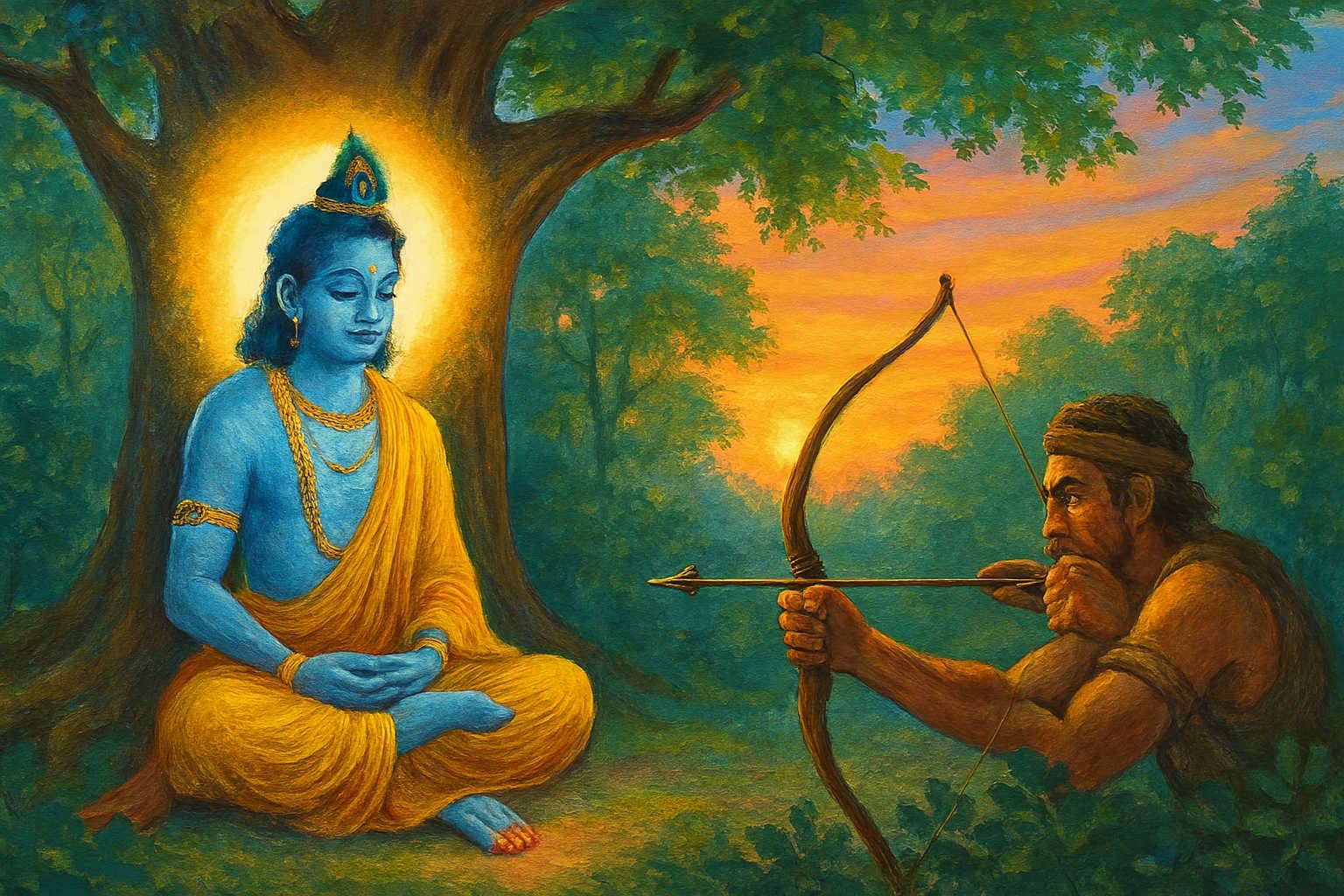 Krishna’s Departure and End of Dwapara Yuga