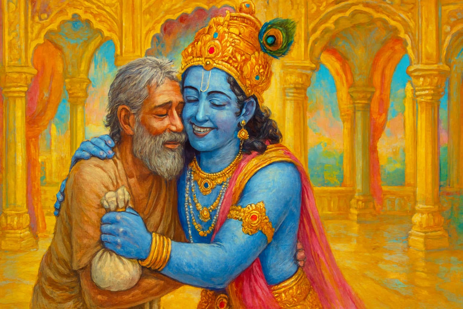 Krishna and Sudama – A Tale of Friendship