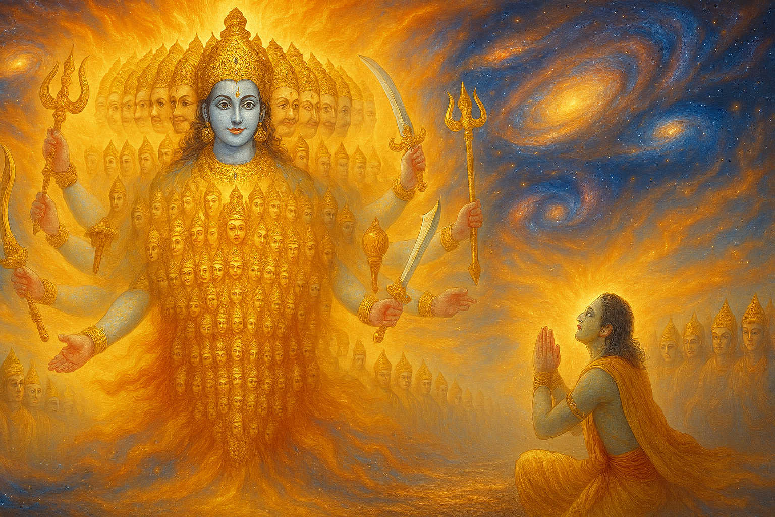 Lord Krishna's Vishwaroop Darshan