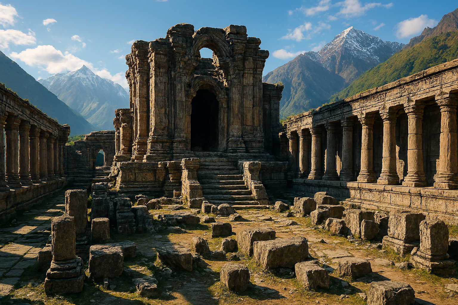 Martand Sun Temple – Ruins in Kashmir