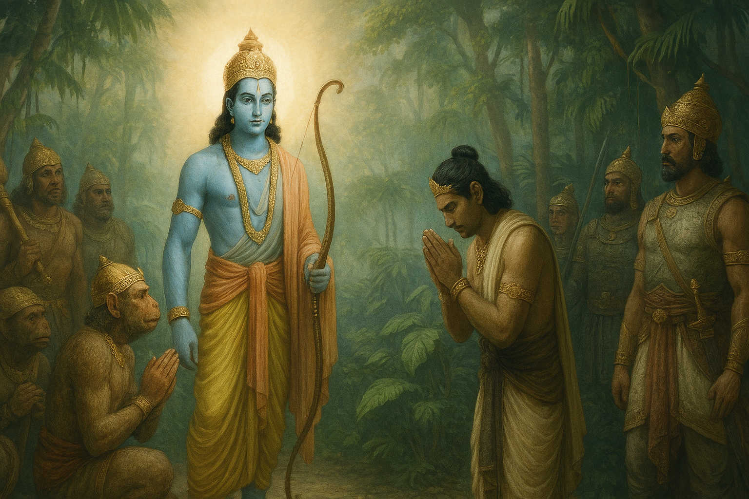 Rama and Vibhishan – The Path of Dharma