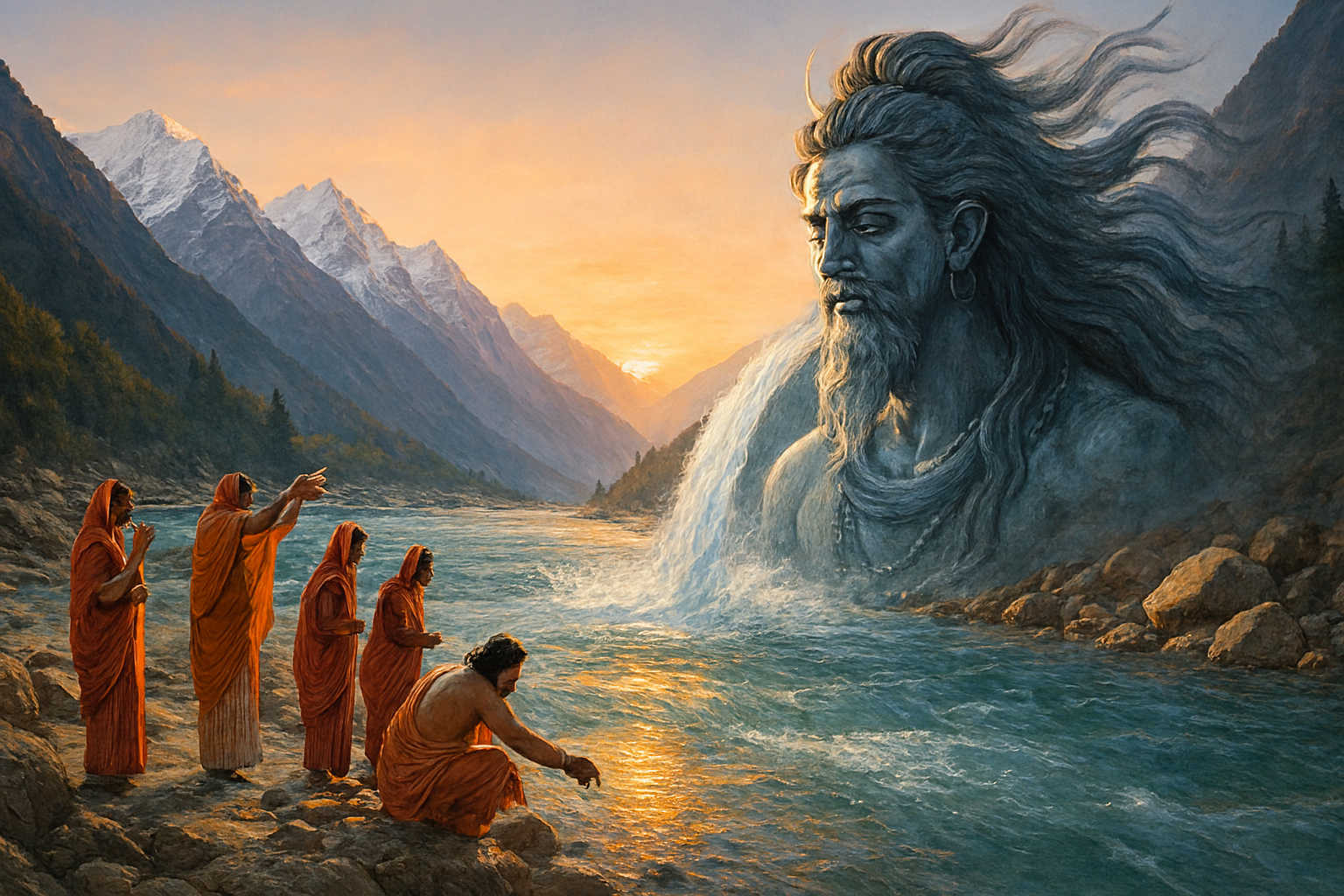 River Ganga – From Shiva's Hair to Earth