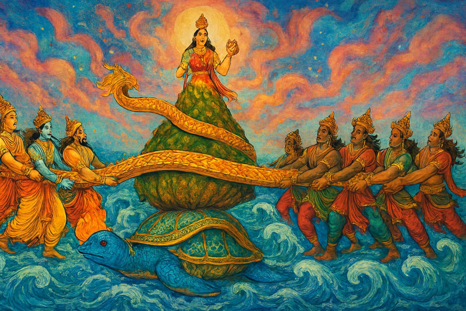 Samudra Manthan – The Churning of the Ocean