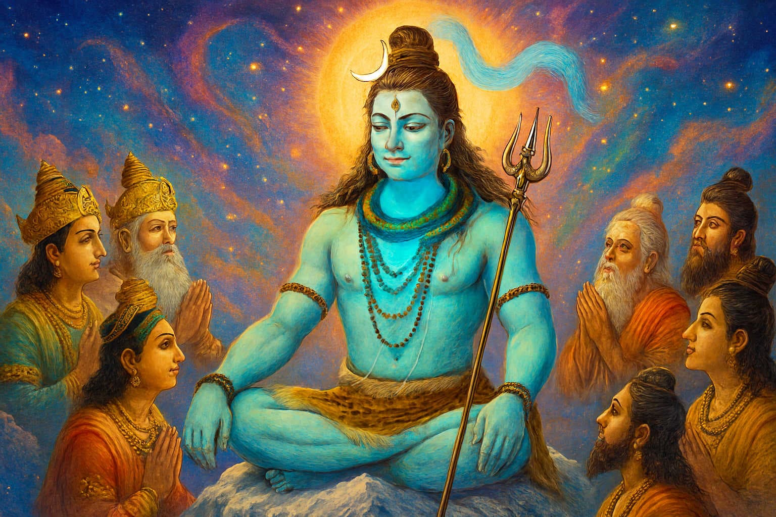 Shiva Drinking Poison – Neelkanth