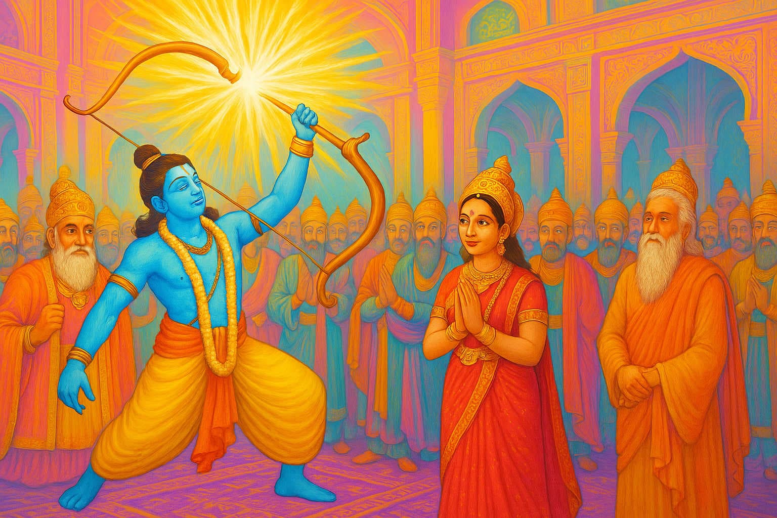 Sita Swayamvar – Breaking Lord Shiva's Bow