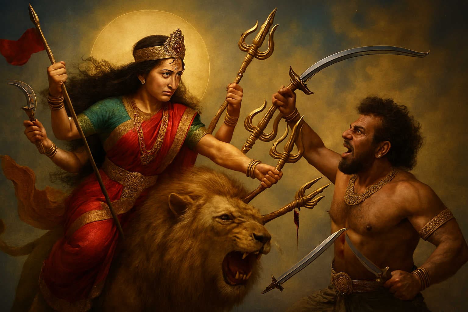 Story of Goddess Durga and Mahishasura