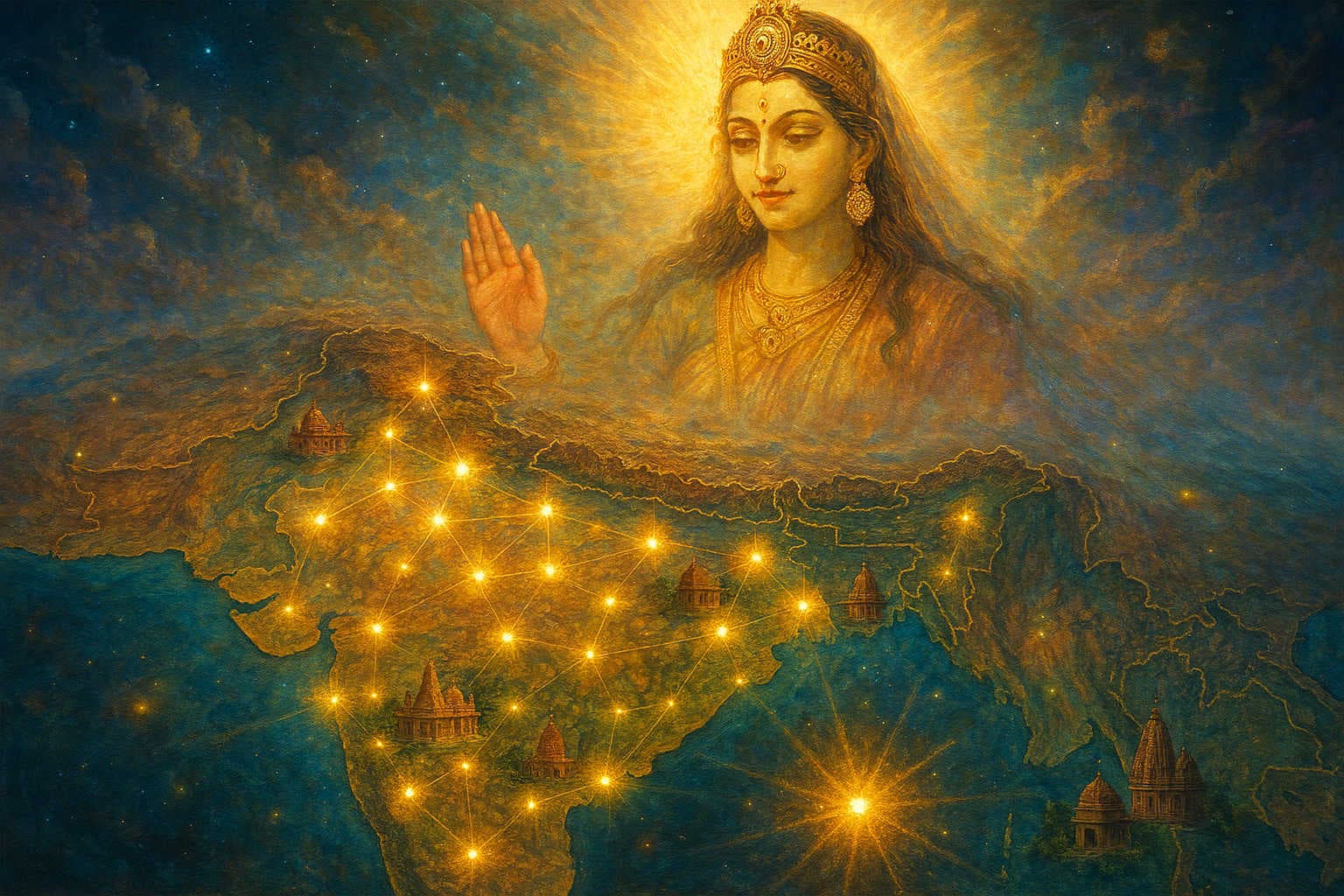 The 51 Shakti Peethas – Body Parts of Sati