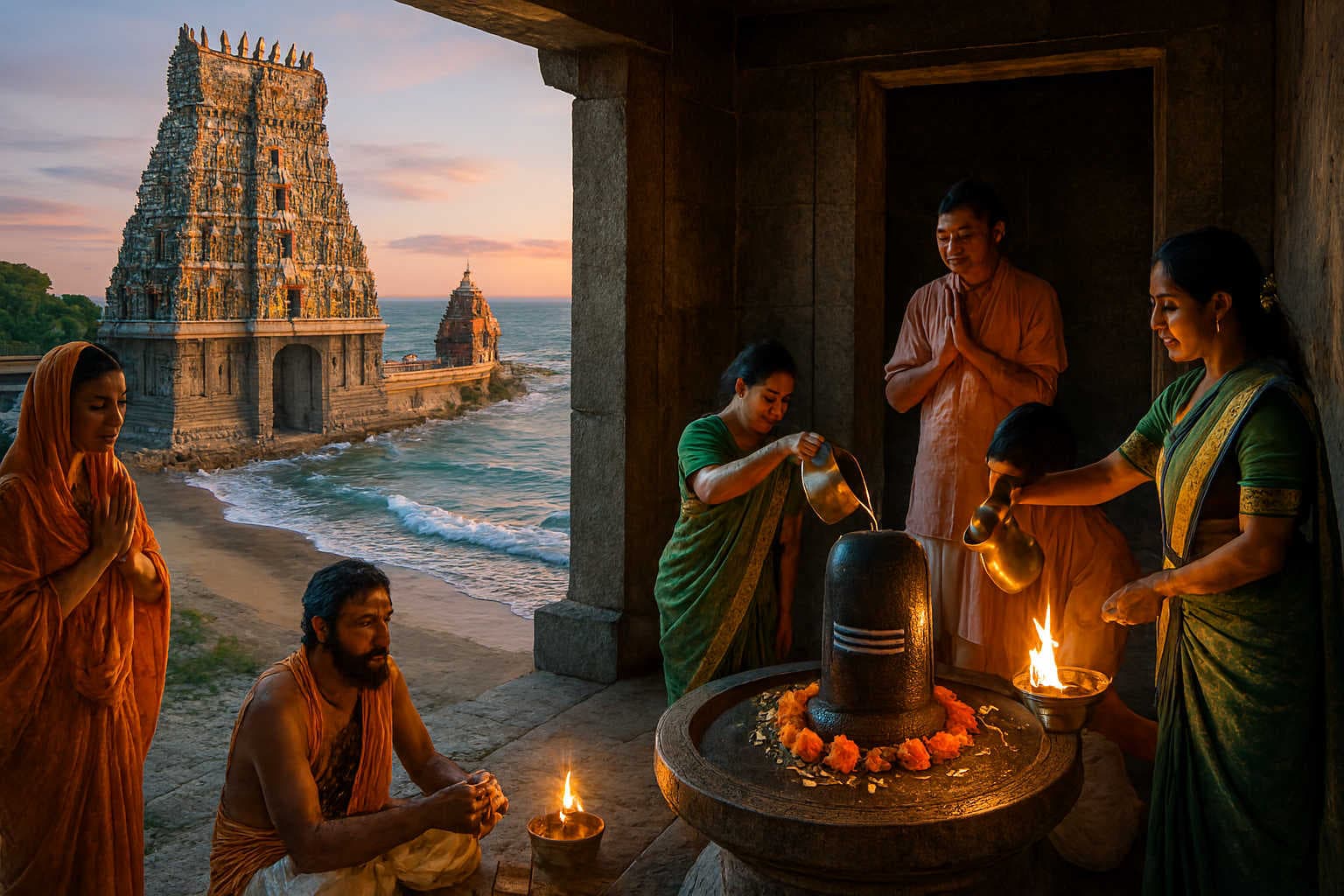 The Story of Rameshwaram and Shivling
