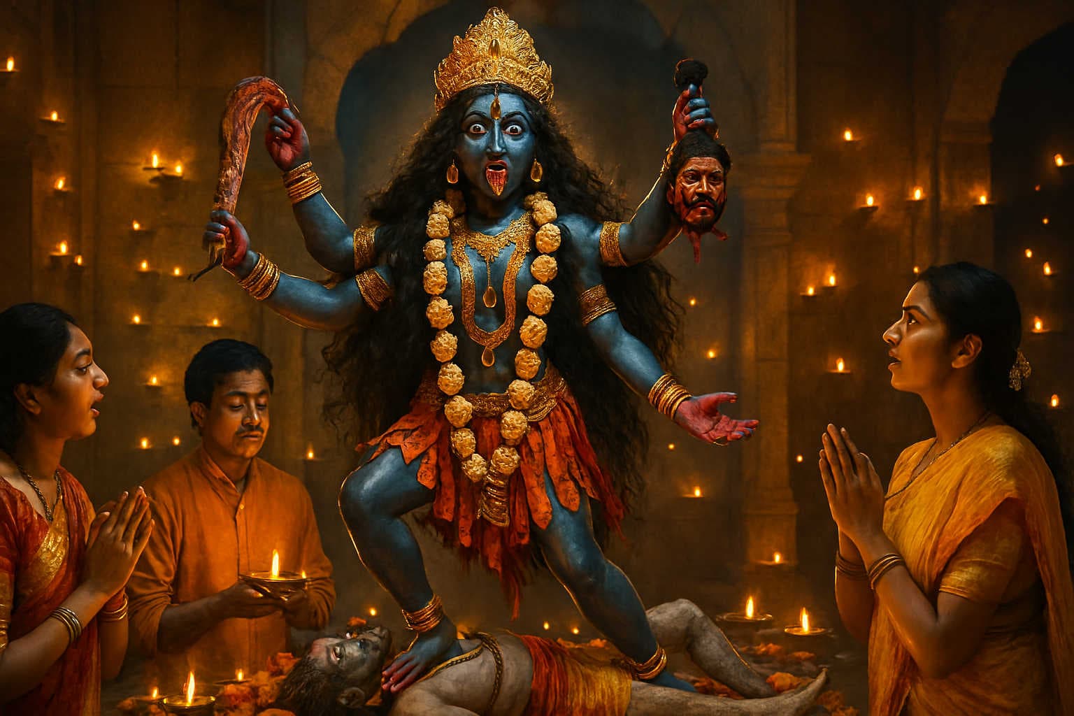 Why Some People Worship Kali on Diwali