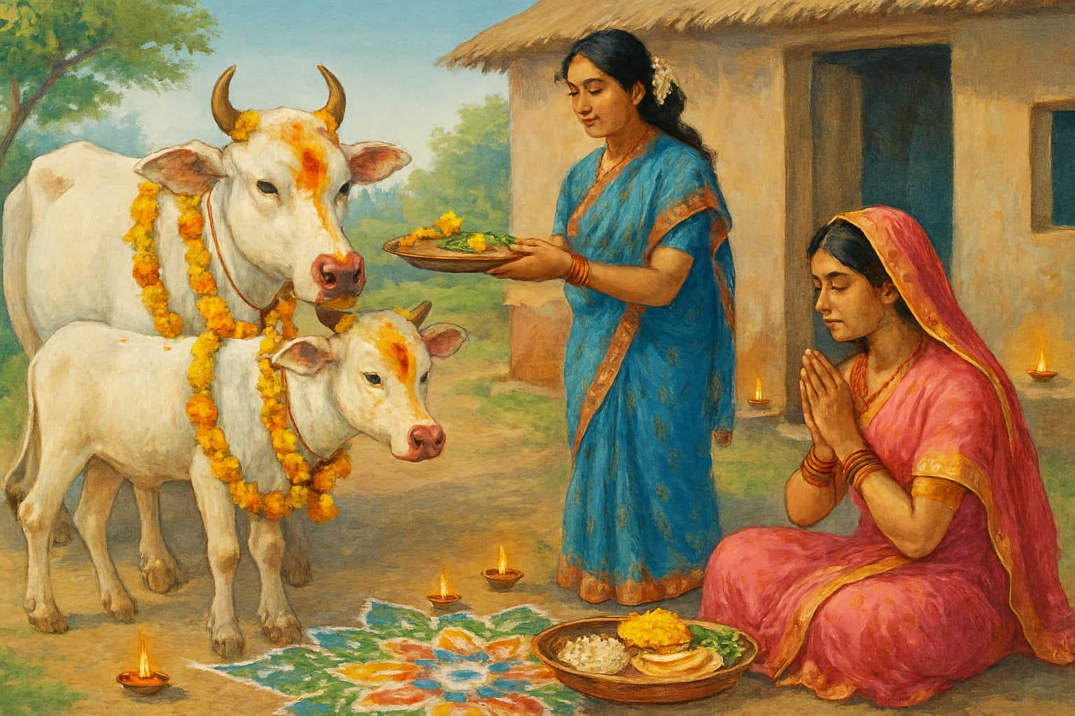 Why We Worship the Cow on Govatsa Dwadashi
