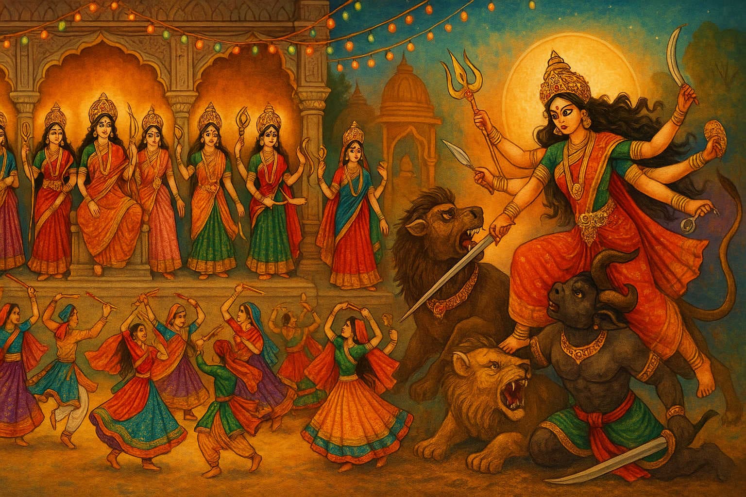 Significance of Navratri – 9 Nights of Divine Feminine Power