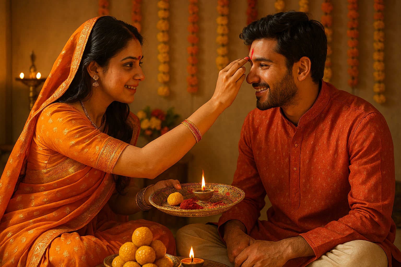 Bhai Dooj – Celebrating the Sibling Bond After Diwali