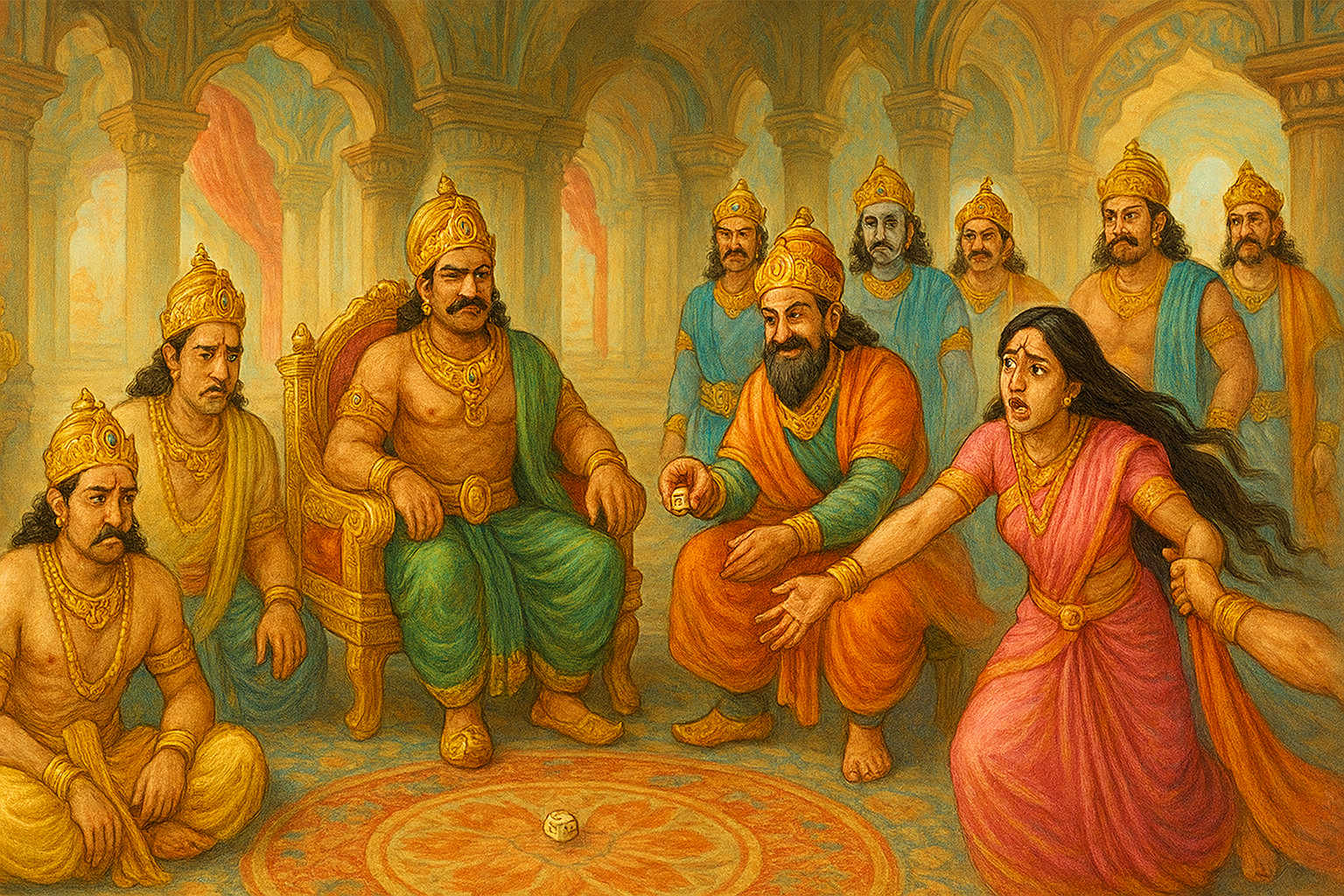 Draupadi’s Vastraharan – Divine Intervention