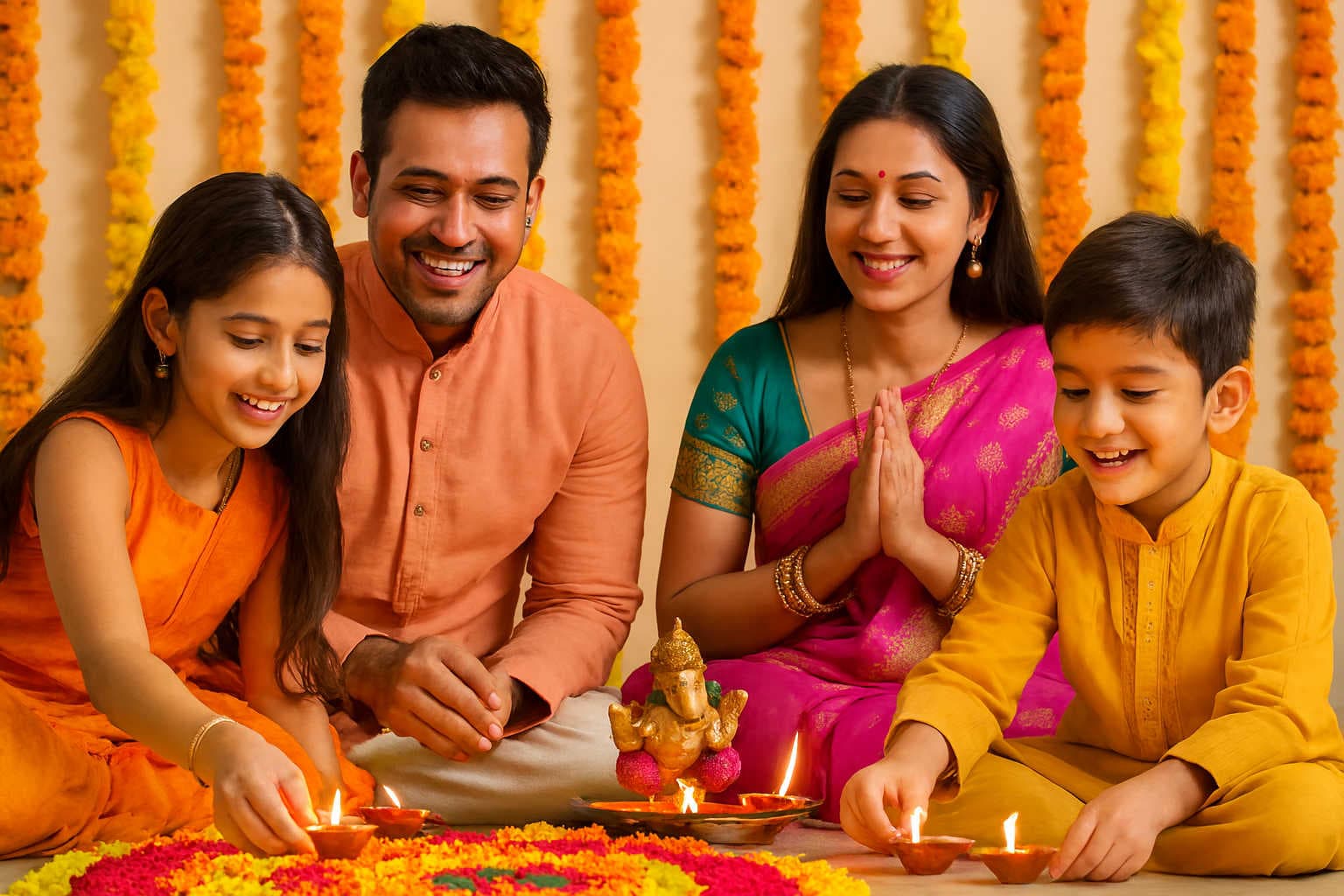 How Children Can Learn Values Through Hindu Festivals