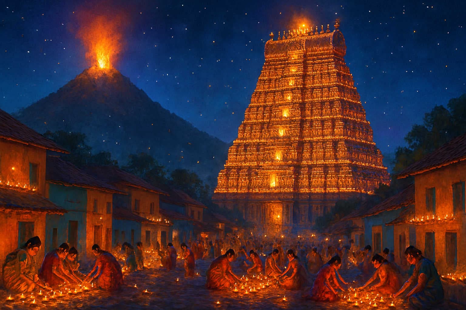 Karthigai Deepam – Festival of Lamps in Tamil Nadu