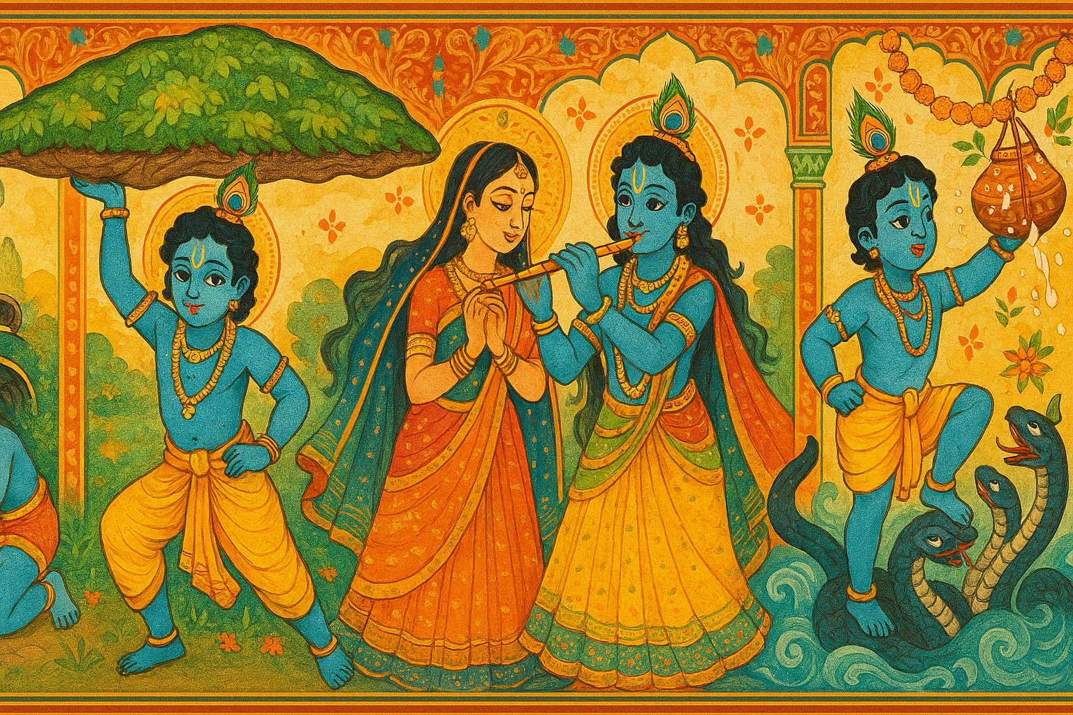 Krishna Leela During Janmashtami – Top 5 Stories