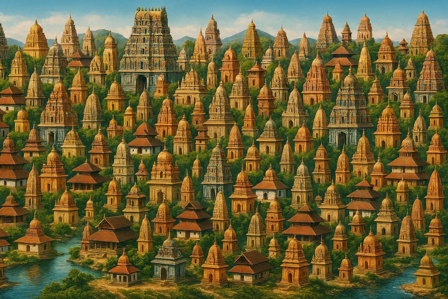 The 108 Divya Desams – Vishnu’s Sacred Abodes