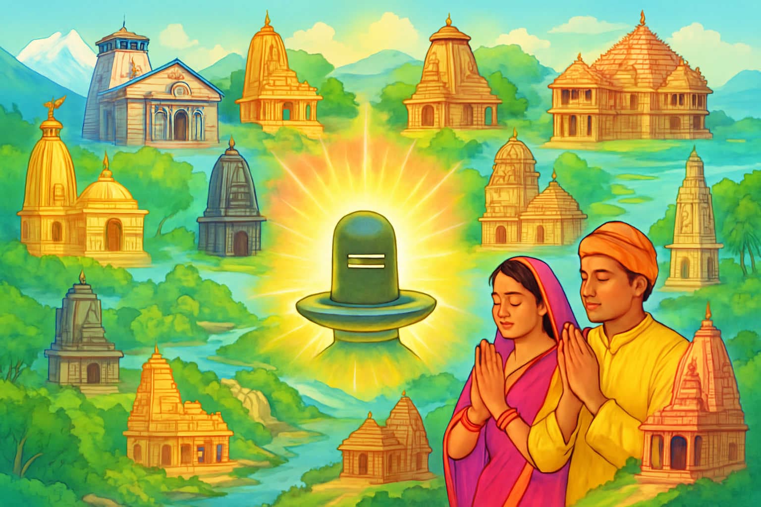 The 12 Jyotirlingas – Sacred Shiva Shrines Across India