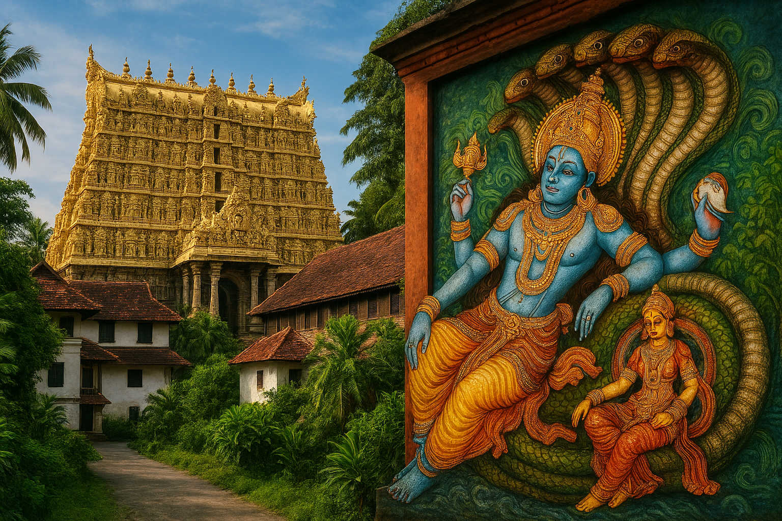 Thiruvananthapuram – The Lord of the Serpent Bed