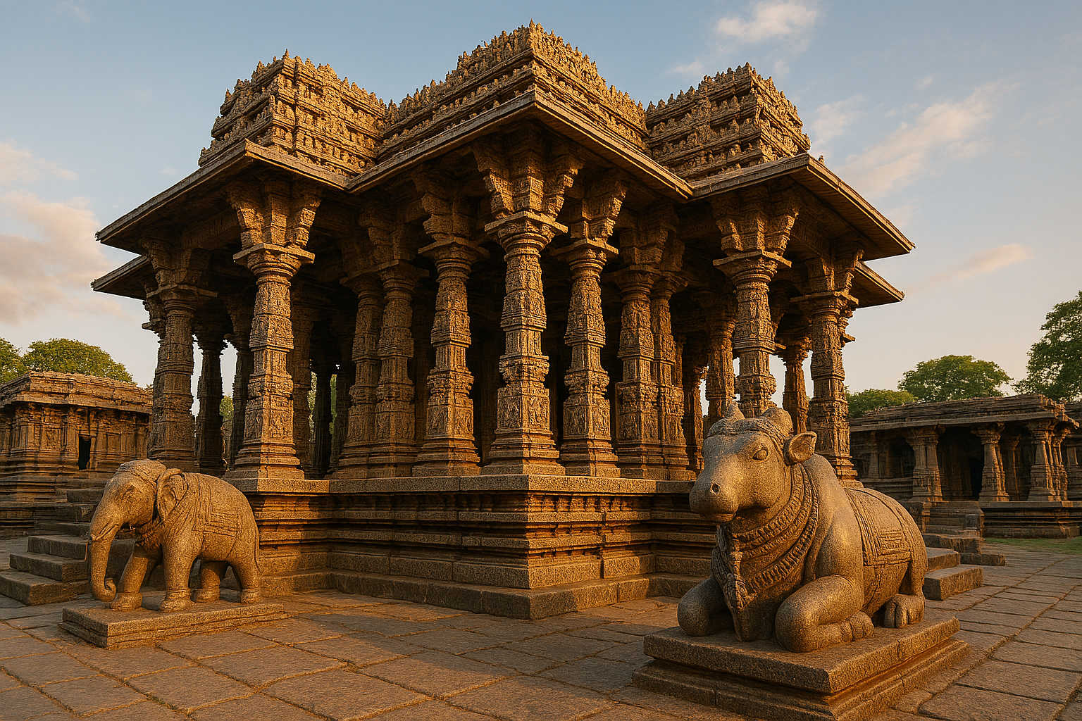 Thousand Pillar Temple – Intricate Craftsmanship