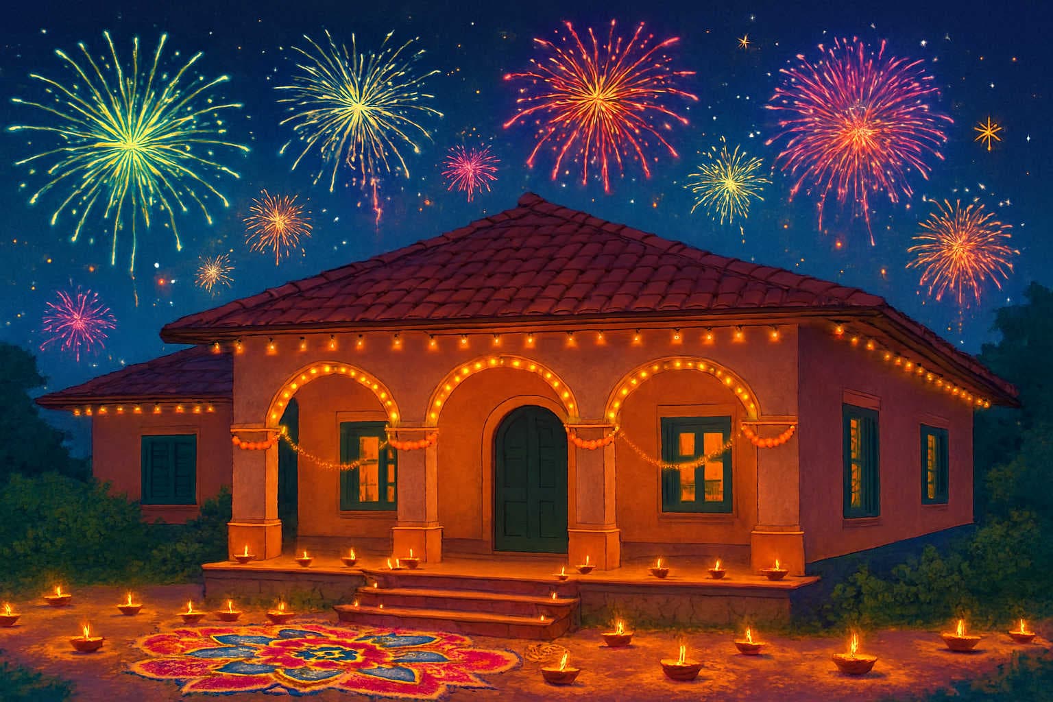 Why Firecrackers Are Traditionally Used During Diwali