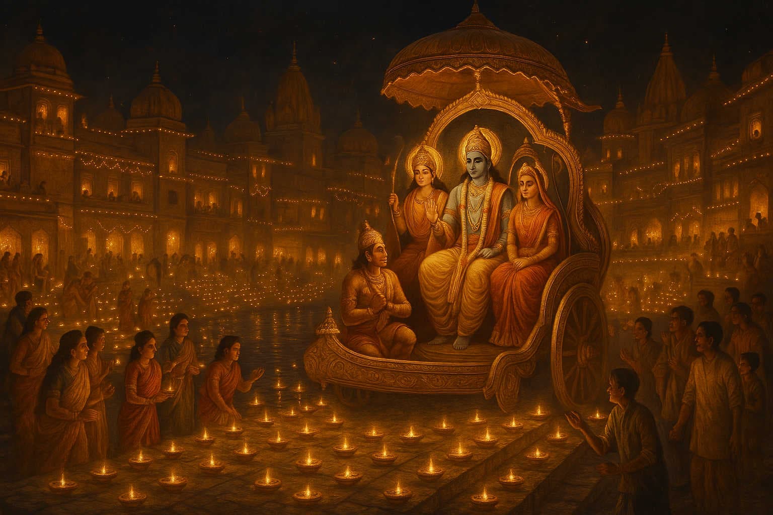 Why We Celebrate Diwali – The Return of Lord Rama